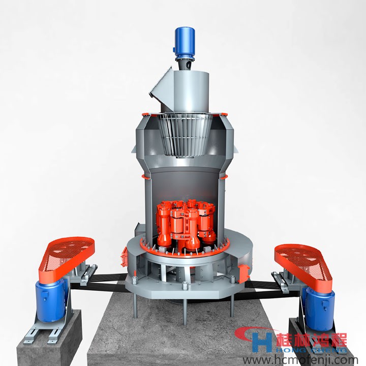桂林鴻程磨粉機，雷蒙磨粉機升級版， HC1700縱擺磨粉機