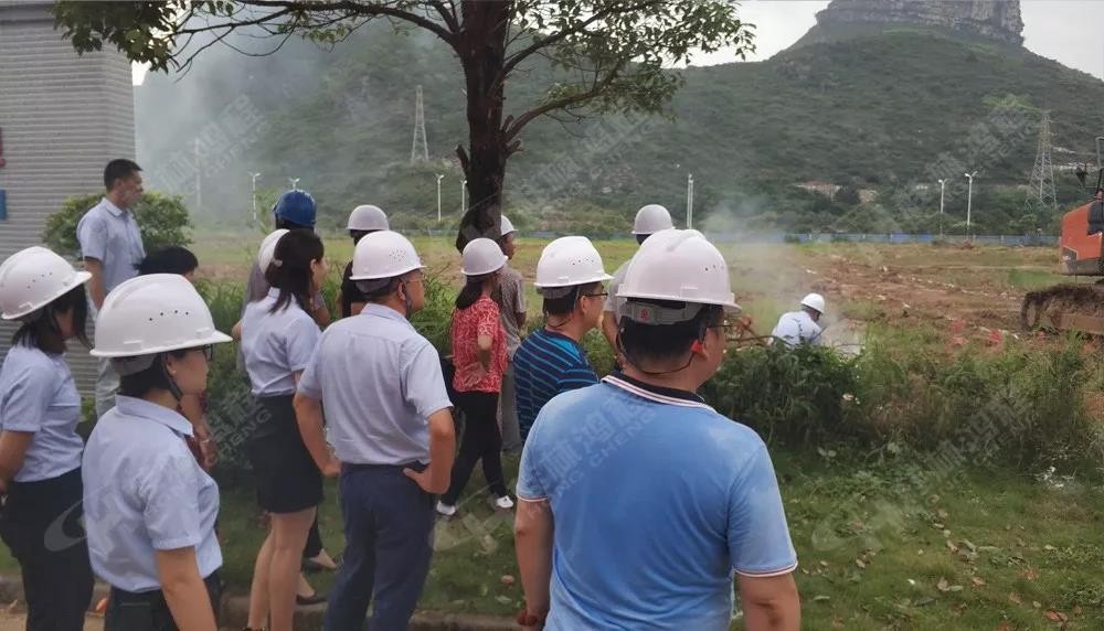 桂林鴻程機電設備有限公司廠區(qū)2#生產(chǎn)廠房開工大吉！